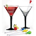 Anchor Hocking 6-piece 'Nightlife' Martini Glass Set