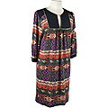 T-Bags Women's Multicolor Dress