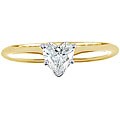 14k Gold 1/2ct TDW Diamond Solitaire Engagement Ring (I-J SI2)