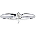 14k Gold 1/3ct TDW Pear-cut Diamond Solitaire Ring (I-J, SI2)