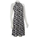 Nicewear Women's Plus Size Sleeveless High-neck Dress