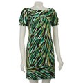 Maggy Boutique Women's Printed Matte Jersey Dress