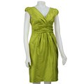 Jones New York Women's Cinch-waist Silk Dress