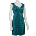 Jones New York Women's Satin Criss-cross Dress