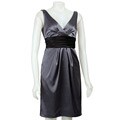 Onyx Women's Stretch Satin Sheath Dress