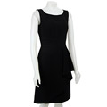Tahari ASL Women's Cascade Ruffle Crepe Sheath Dress
