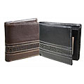 Genova Men's Middle Flap Billfold Wallet
