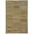 Hand-knotted Maleko Wool Rug (5'6 x 8'6)