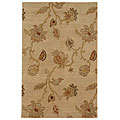 Hand-knotted Accra Wool Rug (5'6 x 8')