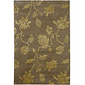 Hand-knotted Accra Wool Rug (5'6 x 8'6)