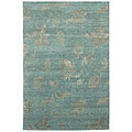 Hand-knotted Accra Wool Rug (5' x 8')