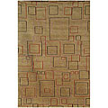Hand-knotted J'chym Wool Rug (5'6 x 8'6)