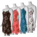 Just U Collection by Adi Women's Floral Print Slip Dress