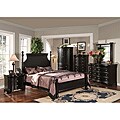 4-piece King Black Bedroom Set