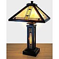 Tiffany-style Mission Table Lamp