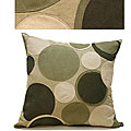 Circled Suede Complete Pillow