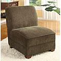 Catalina Chocolate Slipper Chair