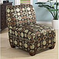 Catalina Metallic Slipper Chair