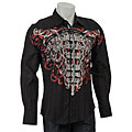 Pop Icon Men's Textured Long-sleeve Shirt