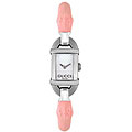Gucci Women's 6800 Pink Rubber Bangle Watch