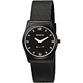 Invicta Women's Slim Black Ion-plated Mesh Strap Watch