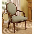 Feather Arm Chair Fresh Herb