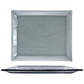 Turgla Sun and Wave Charcoal Glass Plate Charger