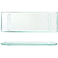 TurglaLarge Rimless Charcoal Glass Plate