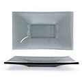 Turgla Glass Small Charcoal Flare Plate