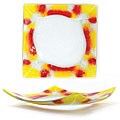 Turgla Glass Autumn Entree Plate