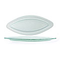 Turgla Glass Frosted Oval Platter
