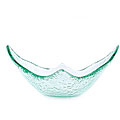 Turgla Glass 20-ounce Free-form Clear Bowl