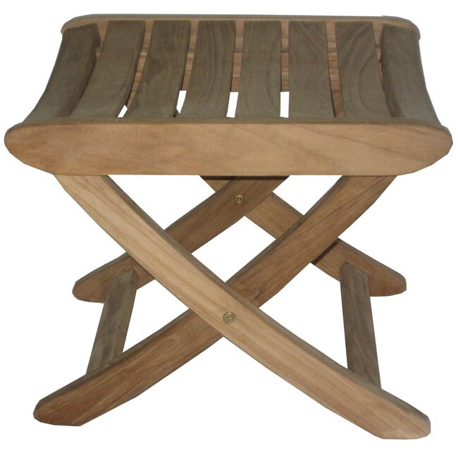 Solid Teak Foot Stool