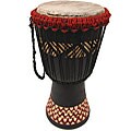 Hand-finished Djembe Power Drum (Ghana)