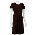 JAX Women's Belted Jersey Dress