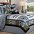 'Catch A Wave' Twin Quilt Set