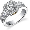 18k Gold 1 5/8ct TDW Diamond Engagement Ring (I, VS-SI3) (Size 6.75)
