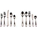 Heritage Silversmiths 'Princess' 45-piece Steel Flatware Set