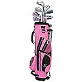Tour Edge Jr Max 5x2 Pink Golf Club Set for Kids