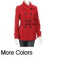 AK Anne Klein Women's Double-breasted Wool Coat