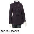 AK Anne Klein Women's Double-breasted Wool Coat