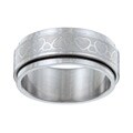 Stainless Steel Celtic Tribal Spinner Band