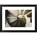 'Concrete Swirl' Framed Art