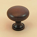 Oil-rubbed Bronze Round Kitchen Cabinet Knobs (Pack of 10)