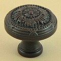 Oil-rubbed Bronze Floral Cabinet Knob Pulls (Pack of 10)