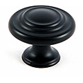 Matte Black 3-ring Cabinet Drawer Knobs (Pack of 25)