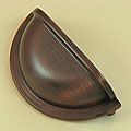 Oil-rubbed Bronze Cup Cabinet Pull Handle Set (Pack of 5)