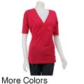linQ Women's Quilted Diamond Top