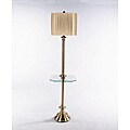 Antique Sheffield Gold Floor Lamp