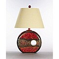 Copper Rust Finish Table Lamp